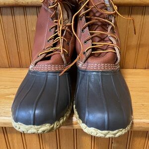 Men’s LLBean Boots 8” Shearling-Lined Insulated, Size 11